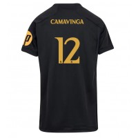 Real Madrid Eduardo Camavinga #12 Tredjetrøje Dame 2023-24 Kortærmet